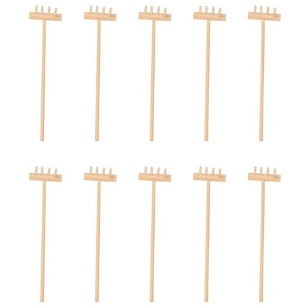 10 st Unika Zen Garden Rakes Hållbara Bambuste Art Garden Sandbox Verktyg