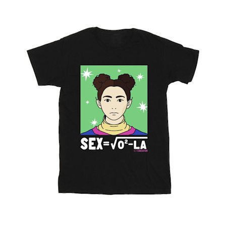 Netflix Mens Sex Education Ola Sex Equation T-Shirt 3XL Svart