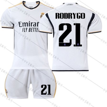 23 Real Madrid kotipaita NR 21 Rodrygo-paita #18