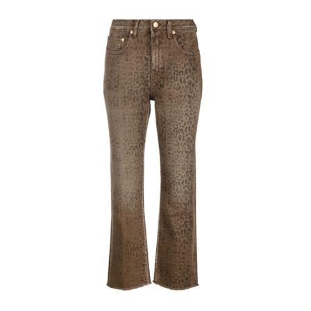 Golden Goose Cropped Byxor brun, Dam Byxor, Dam, Storlek: W26