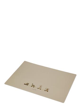 Elvin Creativity Mat Home Meal Time Placemats & Coasters Beige Nuuroo*Betinget Tilbud