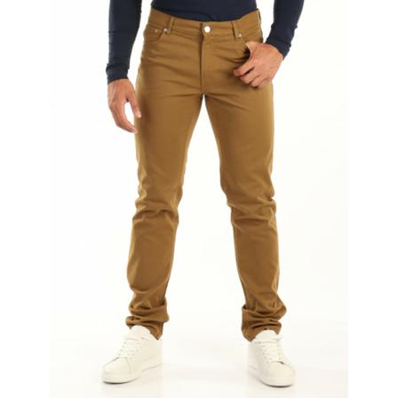 Trussardi, Straight Trousers Bruin, Heren, Maat:W32