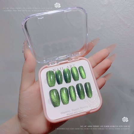 Falska naglar Tryck på naglar B09 B09