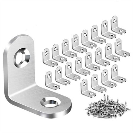 20ST L Fäste Hörnstag Led rät vinkel