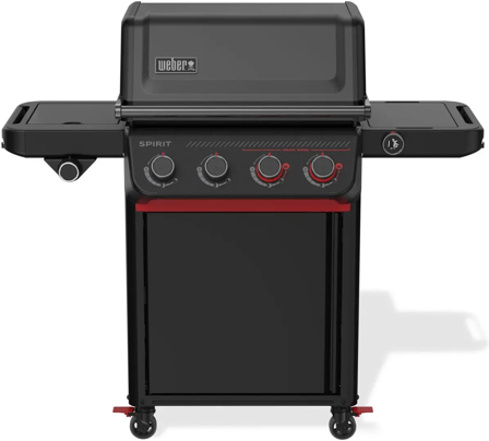 Weber-Spirit EPX-435R Stealth Gasolgrill NO-Gassgrill med WiFi, rotisseri og Boost-brenner-Barbecue-Gassgrill