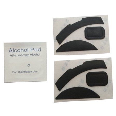 Slitstarka Gaming Mus Skates Fötter Ersättningstillbehör för Razer Mamba Elite