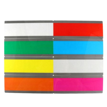 8 stk/sæt Farverige plastikbogmærker Læs vejledning STYLE 2 STYLE 2