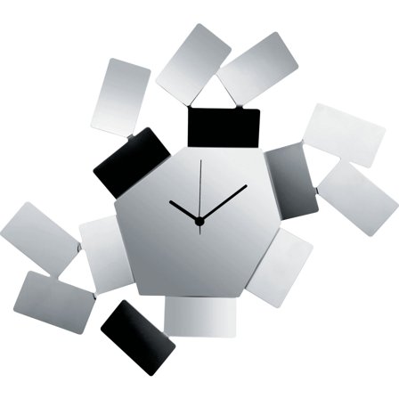 Alessi La Stanza dello Scirocco Veggklokke Rustfritt Stål