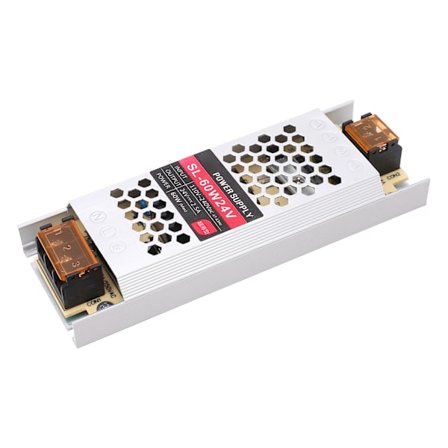 LED Strømforsyningsadapter Ultratynn 60W 24V 2.5A Switching Driver for Strip Lysboks
