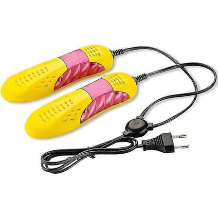 Elektrisk Sko Varmer Tørker, Skotørker med UV-lys, Bærbar Støveltørker Hanskevarmer Hurtigtørkende, Desinfiseringsmaskin for Sko for Regnvær og Snø