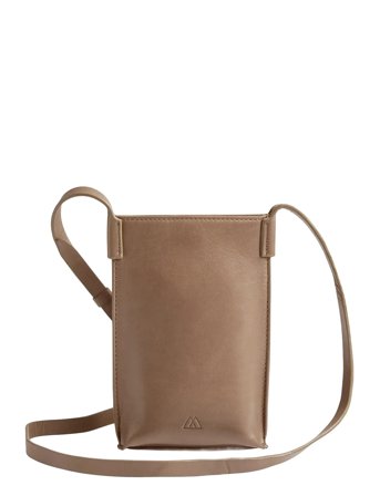 Elvambg Mini Cross. Bag, Ant. Beige Markberg