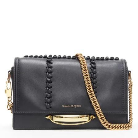 Alexander McQueen Pre-owned Pre-owned Shoulder Tass , Zwart , Dames , Maat: ONE Size Vintage Tassen