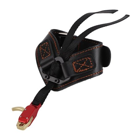 Justerbar håndledsrem til bueskydning, compoundbue, blød rem, kæberem, selvlukkende bueudløser