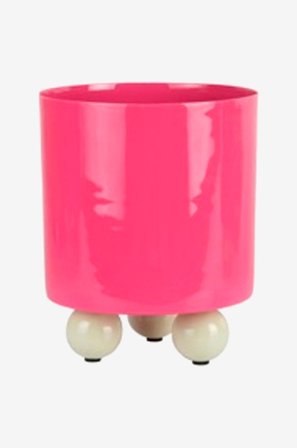 Present Time - Växtkruka Double Funky Small - Rosa - Krukor & vaser - Från Homeroom