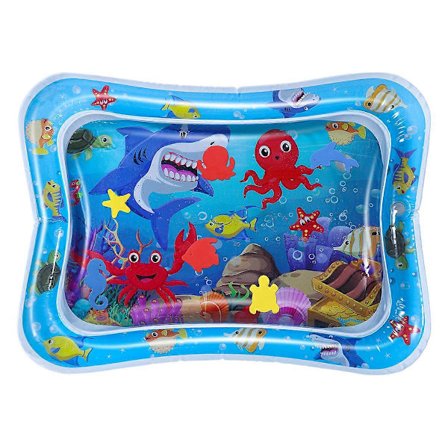 Vannmatte Baby Oppblåsbar Vannpute Baby Krabbematte Vannpute Oppblåsbar Vannmatte (FMY)