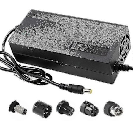 29.4V 42V 54.6V 58.8V 67.2V 84V 96.6V Li-jon Batteri Multifunktionell Laddare 2A 5A Med Kylfläkt 24V 36V 48V 51V 60V 72V