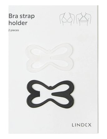 Lindex Bra Strap Holder - White - ONE SIZE