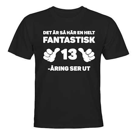 Fantastisk 13-åring Födelsedag - T-SHIRT - BARN