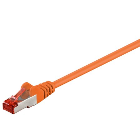 Patchkabel CAT 6, S/FTP (PiMF), orange, 7,5 m