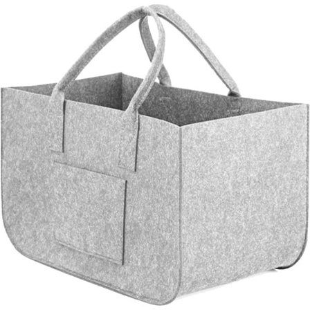 Opbevaringspose til brænde - Vandtæt poseholder til brændefilttaske Ho