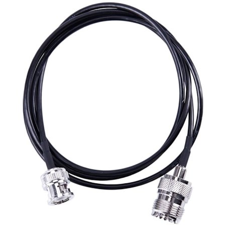 Rf Radio Koaxialantennkabel UHF VHF BNC Hane till UHF So239 Rg-58U Koaxial Milspec Mobil till Basantenn 3 Ft