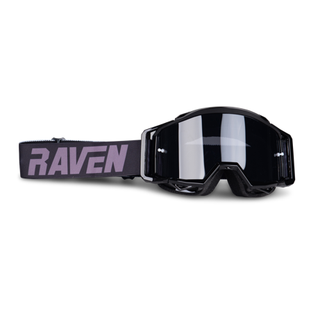 Ochelari Motocross Raven Sniper Negru/Asfalt