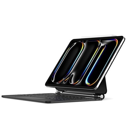 Dux Ducis Keyboard (MK Series) Fodral med Bluetooth-tangentbord för iPad Pro 11" 2024 - Svart