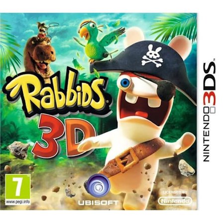 TV-spel - UbiSoft - Rabbids 3D - Äventyr - Nintendo 3DS - Standard Edition