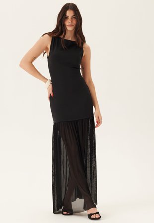 BUBBLEROOM-Combined Maxi Dress-S
