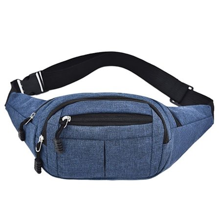 Midjeväska Herr Dam Fanny Pack Semesterpengar Bältespåse - spot sales