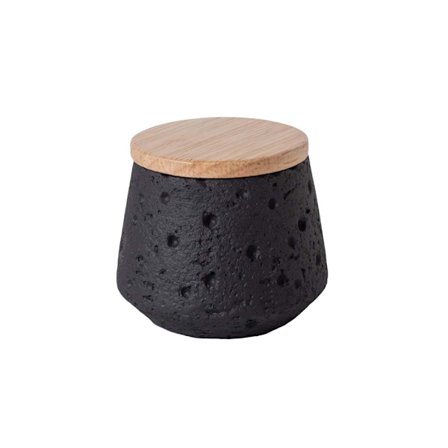 Mini Pet Urne Konisk Askebeholder - Mindeværdig opbevaring til dit kæledyr Black