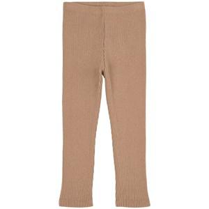 My Little Cozmo Ribbed Leggings Camel - Bottoms - 10 years - Beige - Mädchen