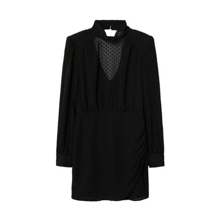 Mango Kjole -- Sort, Dame, Størrelse: 2XL