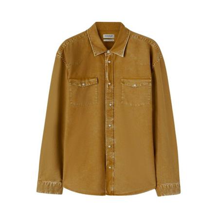 Dondup Casual Shirts Brun, Herre Skjorter