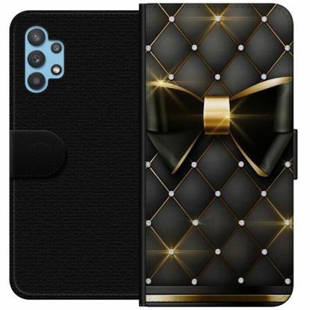 Samsung Galaxy A32 5g Plånboksfodral Gyllene Rosett