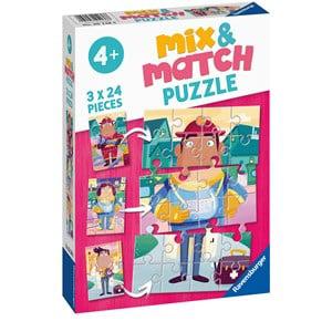 Ravensburger Mix & Match: Job Swap Puzzle 4 - 6 years - Puzzles - 4 - 6 years - Blue - Kids Puzzles