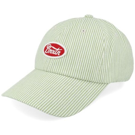 Brixton - Grön unconstructed Keps - Parsons Cap Sand/Sea Kelp Dad Cap @ Hatstore
