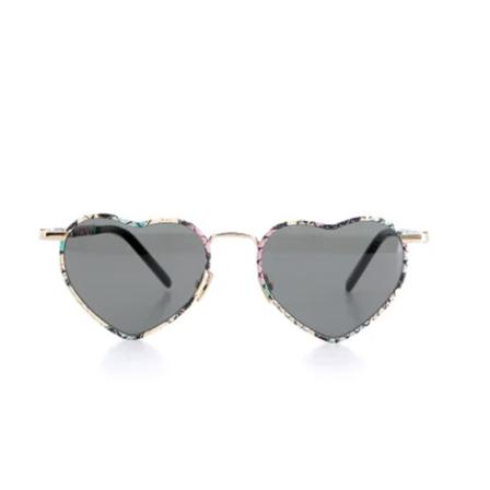 Saint Laurent Vintage Pre-owned Solbriller Grå, Dame Vintage Accessories, Størrelse: ONE Size