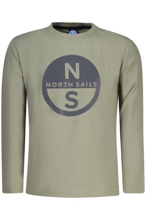 North Sails T-shirt Maniche Lunghe Bambino Verde