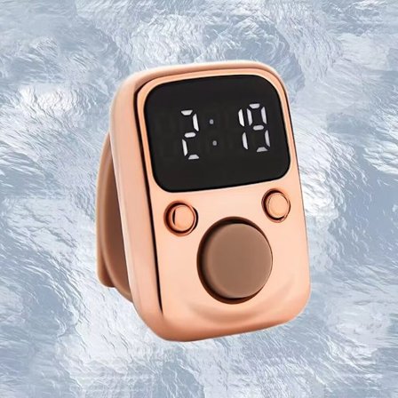 Finger Counter Luminous Finger Ring Elektrisk Digital Display Ta