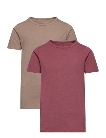 Minymo | Basic 33 -T-Shirt Ss (2-Pack) | 110
