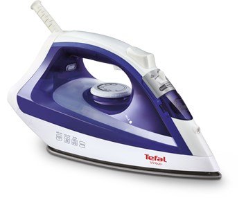 Tefal-FV1711E0-Prisgunstig strykejern med dampfunksjon og non-stick-strykesåle -Cleaning & Garment Care-Strykejern