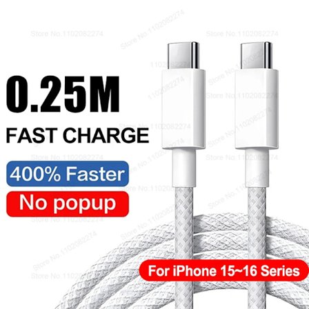 PD 35W USB C Laddare För iPhone 16 15 14 13 12 11 Pro Max 7 8 Plus XR XS Snabbladdning USB C Kabel Datakabel Laddare Tillbehör