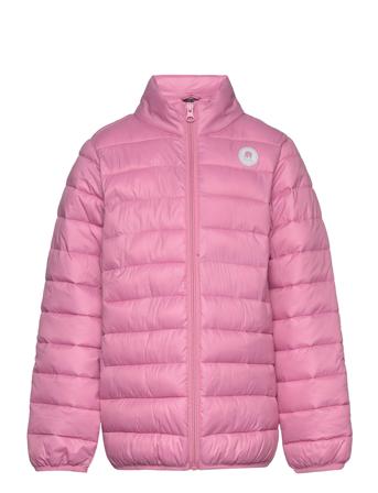 Qulted Jacket - Solid Fôret Jakke Rosa CeLaVi*Betinget Tilbud