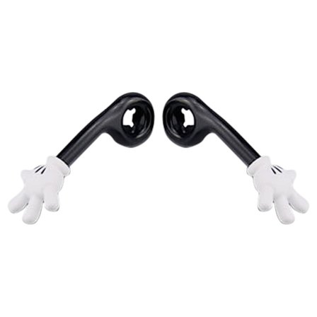 Söta och vackra multifunktionella bilstolar ryggstöd krokar bil nackstöd krokar viktkapacitet 1 kg palmform