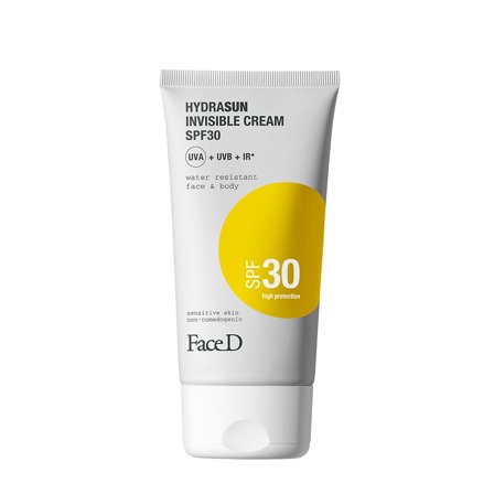 FaceD Hydrasun Invisible Cream SPF30 150ml - Crema solare corpo alta prot.