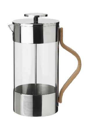 Stelton Emma presskanna 1 l. steel Köksmaskiner Silver 1L