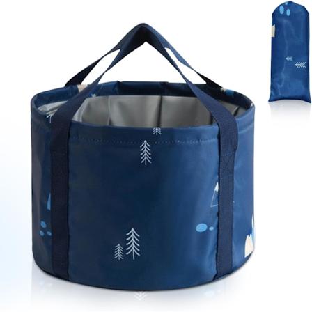 Kasaannettav mp ri jalkojen liottamiseen, kannettava jalkakylpypussi, ulkoiluun, pesuun, kalastukseen, k tev kantopussi, suuri