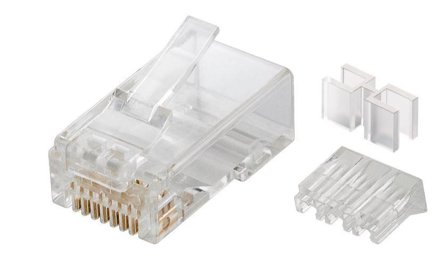 MicroConnect nettverkkontakt - gjennomsiktig