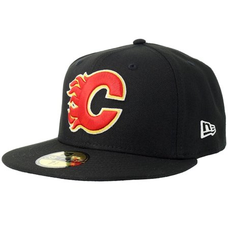 New Era - NHL Svart fitted Caps - Hatstore Exclusive x Calgary Flames 59FIFTY Black Fitted @ Hatstore